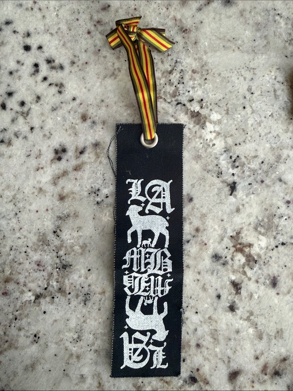 L.A.M.B. Ornament Patch & Rasta Ribbon Lamb by Gwen Stefani Swag No Doubt WDMLG